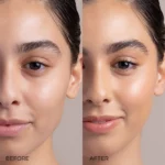 Image-Skincare - I-Beauty- I CONCEAL - flawless foundation Suede - Before - After