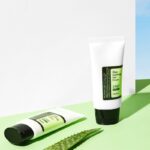 COSRX - Aloe Soothing Sun Cream SPF50+ - sfeer