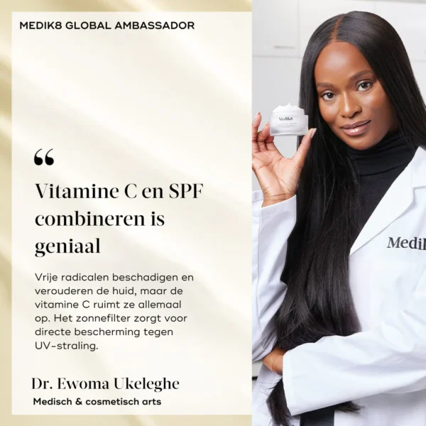Medik8 - Skincare - Daily Radiance Vitamin C - SPF30 - Uitleg