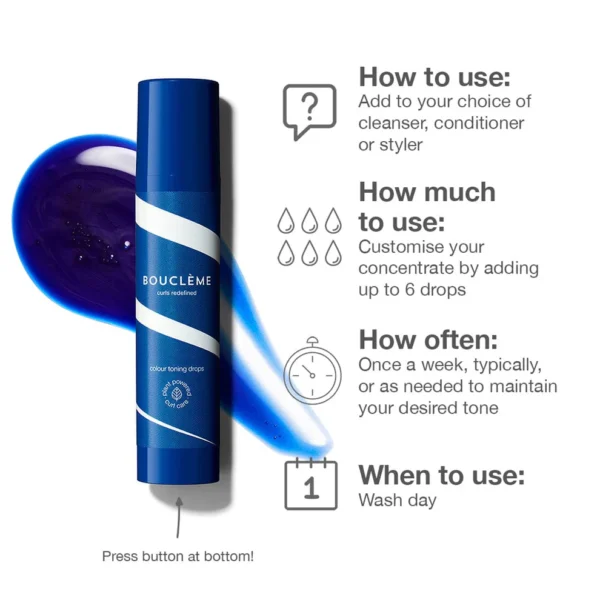 Boucleme - Haircare - Colour Toning Drops - Gebruiksaanwijzing
