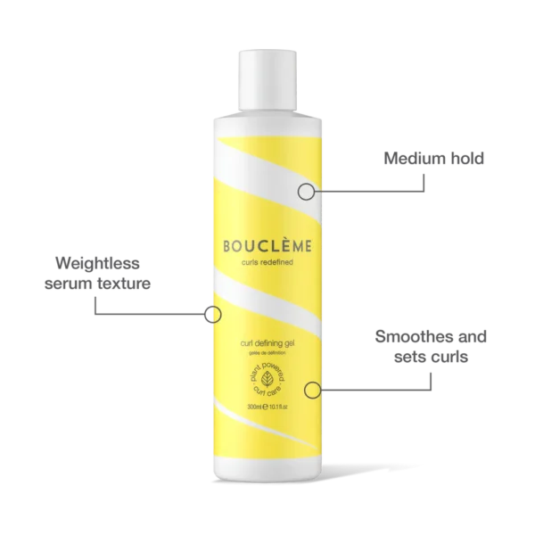 Boucleme - Haircare - Curl Defining Gel - Infographic