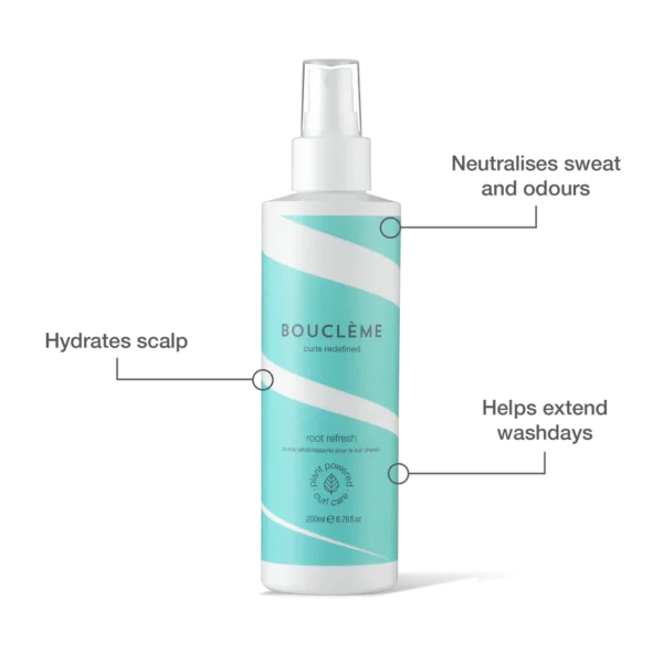 Boucleme - Haircare - Root Refresh Spray - Infographic