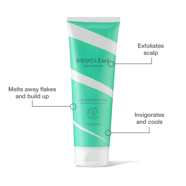 Boucleme - Haircare - Scalp Exfoliating Shampoo - Infographic
