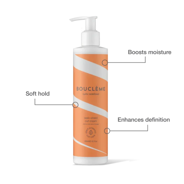 Boucleme - Haircare - Seal Shield Curl Cream - Infographic