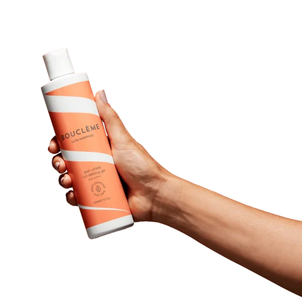 Boucleme - Haircare - Seal Shield Curl Defining Gel - Handshot