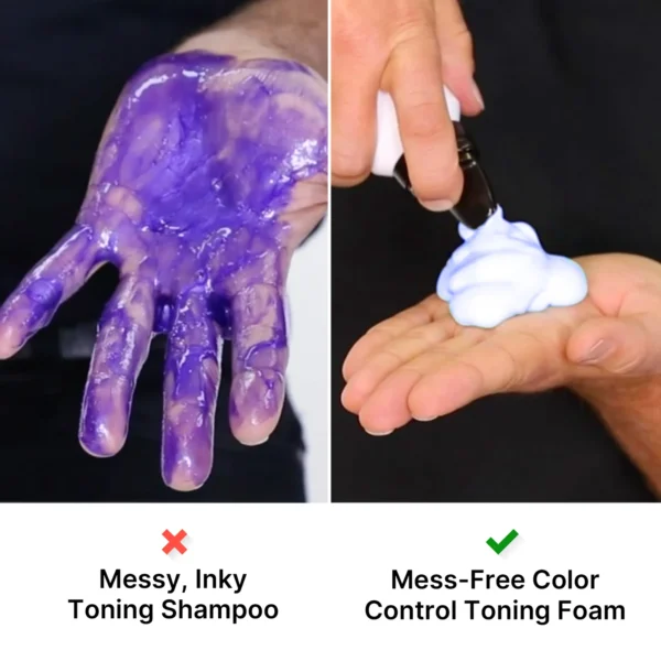 Color Wow - Color Control - Purple-Toning Styling Foam - 200ML - Textuur - Voordelen