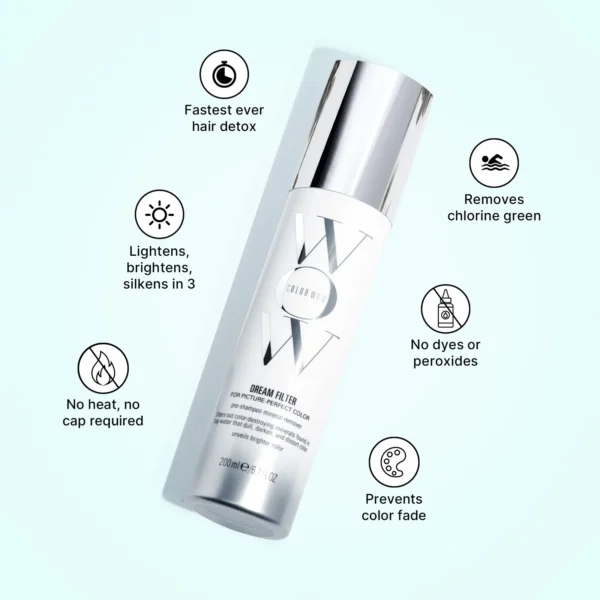 Color Wow - Dream Filter - Pre-Shampoo - 200ML - Infographic
